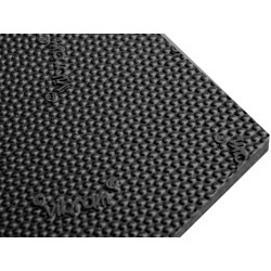 DUPLA  VIBRAM    6    czarna  [AA] płyta flekowa (średnio sztywna)