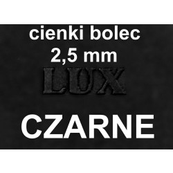 KABBER LUX  c.bol. 2,5 mm czarne . WYBÓR  ROZMIARÓW