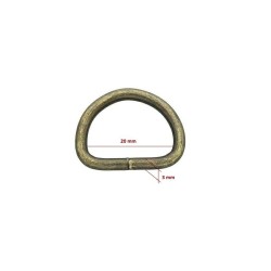 Półkole spawane   20/3 mm oksyda .