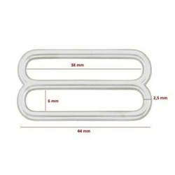 Regulator metal sztywny 38/20/2mm nikiel .
