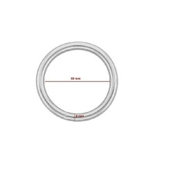 Kółko spawane 25/3,5 mm nikiel .