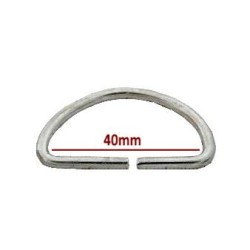 Półkole kaletnicze   40/3 mm nikiel .