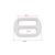 Regulator metal sztywny 20/23/3mm nikiel .