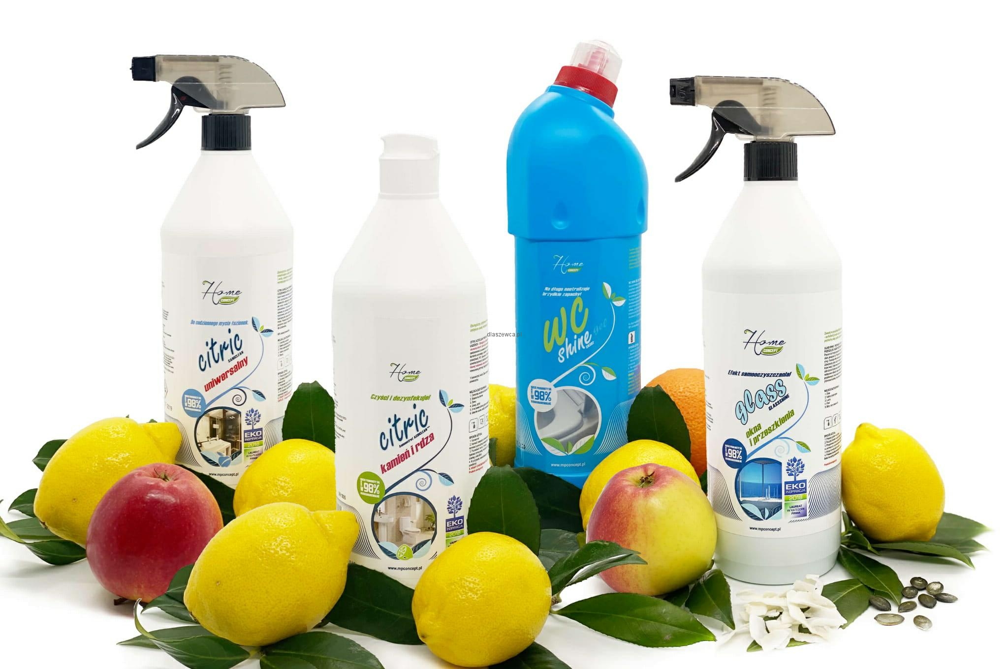 CZYSTA ŁAZIENKA zestaw 4 produkty Citric uniwesalny * Citric kamień