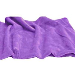Tkanina futerkowa MINKY gładki  fiolet  długość włosa 1mm,  szerokośc tkaniny 150 cm