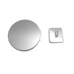 Zamek  48 mm  KOŁO do torebki  nikiel .