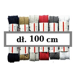 Sznurowadła  100 cm  płaskie WYBÓR KOLORÓW