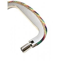 Rączka do toreb. łamana ozd.  NIK