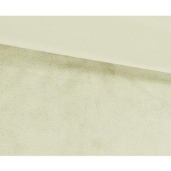 Tkanina futerkowa FUR SUPER GŁADKA ecru  długość włosa 10mm, szerokośc tkaniny 150 cm