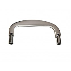 Rączka do toreb. łamana ozd.  NIK