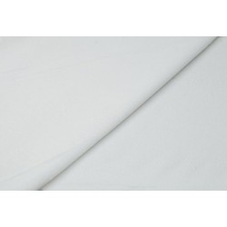 Tkanina futer. MINKY SUPER gładki biały  dł. włosa 2mm,  szer. tkaniny 150 cm ,  rozciągliwy, bardzo miły w dotyku