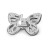 Zamek blaszany 50x35 MOTYLEK motyl nikie do torebek