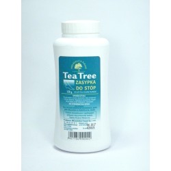 TEA TREE   Zasypka do stóp 120g .